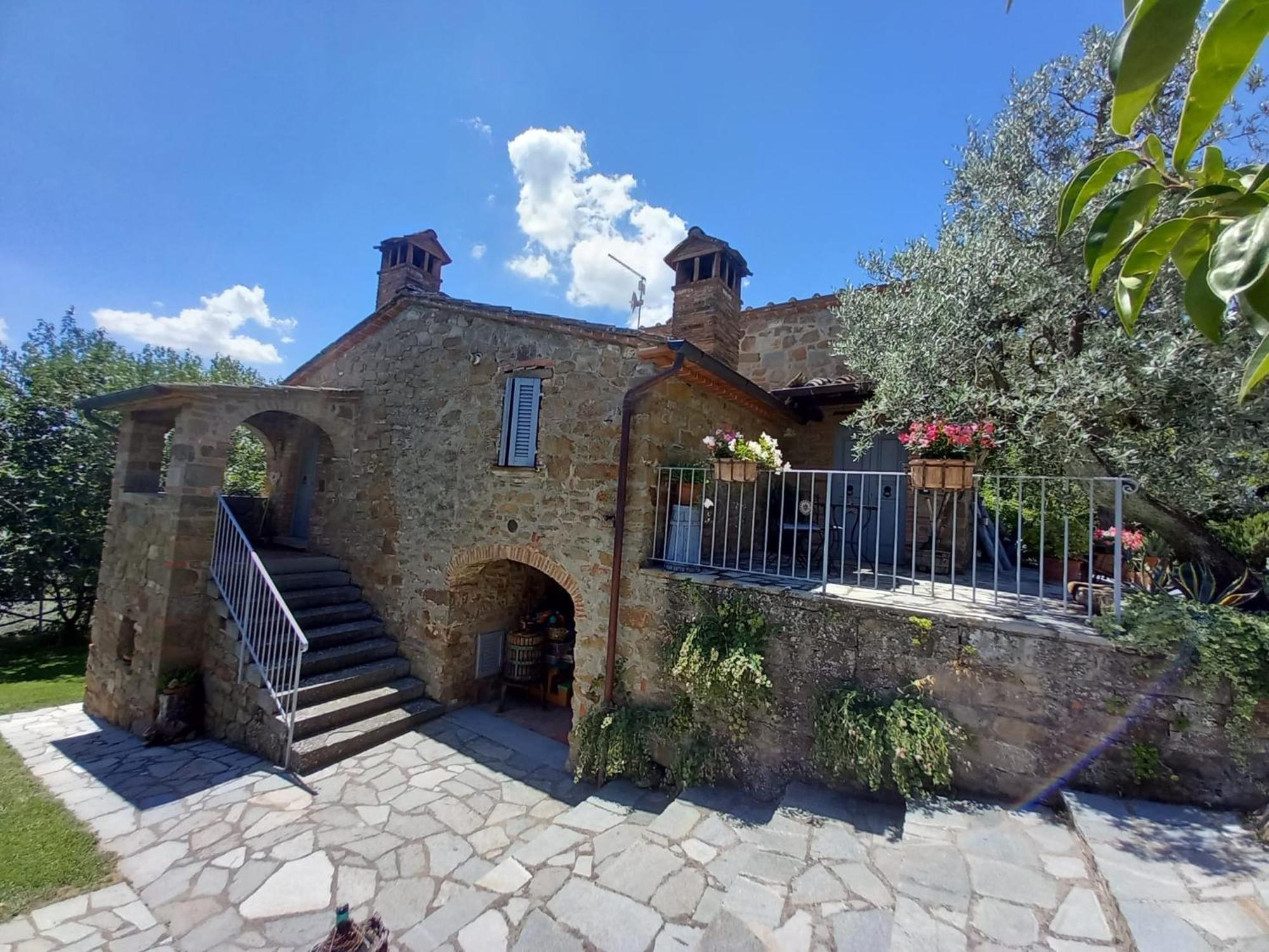 Casolare Il Moro Villa Монте Сан Савино Екстериор снимка